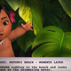 Animated scene and text script from the beginning of Moana